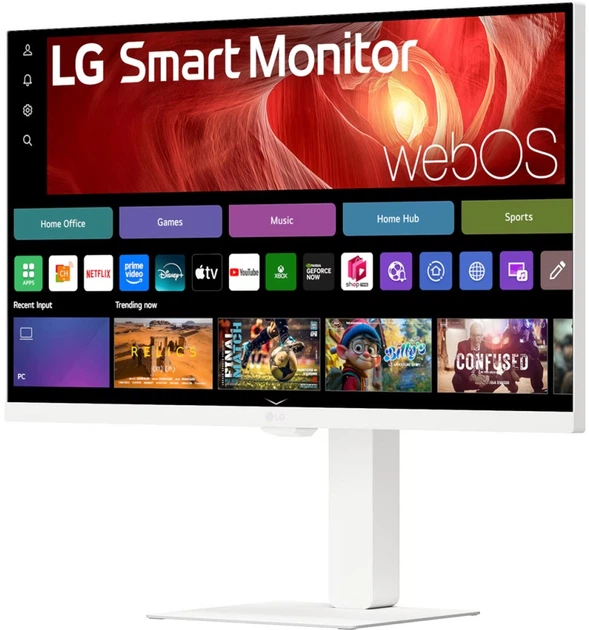 Monitor 31.5" LG Smart Monitor 32U850SA-W.AEU - obraz 4