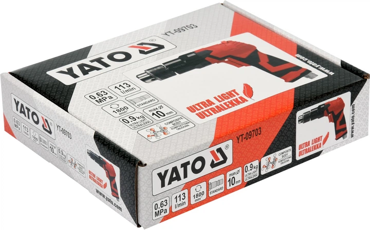 Wiertarka pneumatyczna YATO YT-09703 - obraz 3