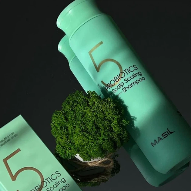 Шампунь для глибокого очищення шкіри голови Masil 5 Probiotics Scalp Scaling Shampoo 300 мл - Фото 1 Шампунь для глибокого очищення шкіри голови Masil 5 Probiotics Scalp Scaling Shampoo 300 мл - изображение 1