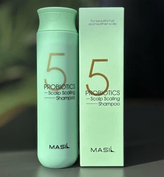 Шампунь для глибокого очищення шкіри голови Masil 5 Probiotics Scalp Scaling Shampoo 300 мл - Фото 2 Шампунь для глибокого очищення шкіри голови Masil 5 Probiotics Scalp Scaling Shampoo 300 мл - изображение 2