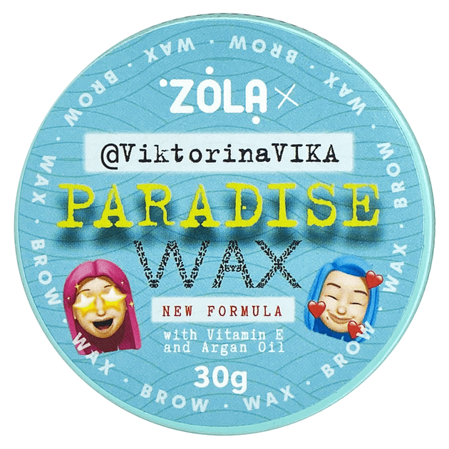 Zola Віск для укладання брів Paradise wax by VictorinaVIKA, 30 г - Фото 1 Zola Віск для укладання брів Paradise wax by VictorinaVIKA, 30 г - зображення 1