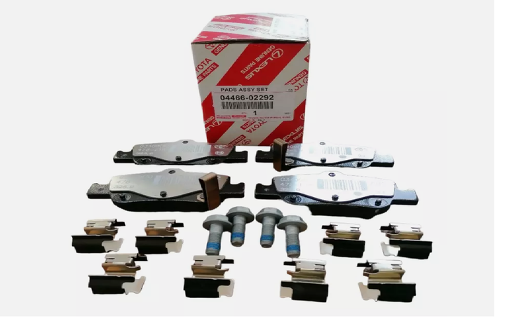 Колодки гальмівні задні дискові, оригінал, Toyota, Lexus 2007- OEM 04466-02292 - Фото 1 Колодки гальмівні задні дискові, оригінал, Toyota, Lexus 2007- OEM 04466-02292 - зображення 1