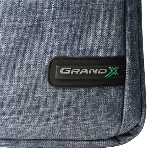 Сумка для ноутбука Grand-X 15.6'' (SB-139J) Grey [68440] - изображение 5