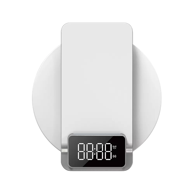 Бездротовий зарядний пристрій WiWU M11 4-in-1 Wireless Fast Charger with Time Clock and Backligh [73465] - зображення 3