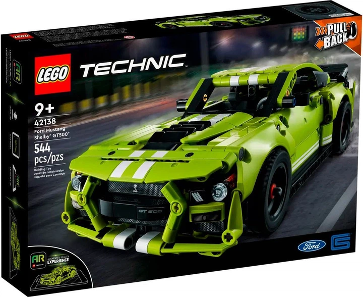 Конструктор LEGO Technic Ford Mustang Shelby GT500 (42138) [82477] - изображение 6