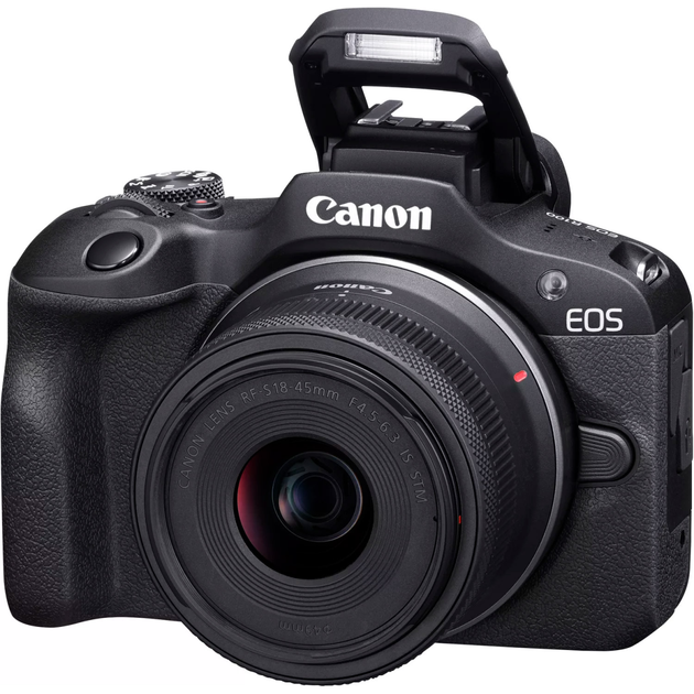 Беззеркальный фотоаппарат Canon EOS R100 Kit RF-S 18-45mm IS STM (6052C034) UA [92193] - изображение 2