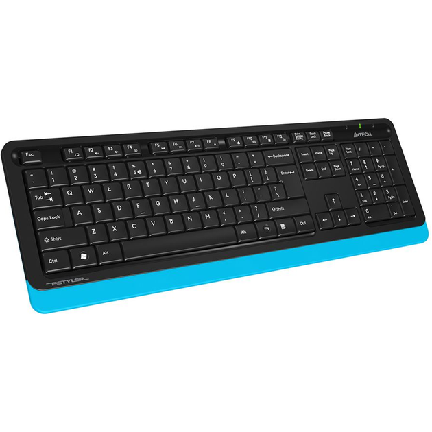 Комплект (клавиатура + мышь) A4Tech Fstyler FG1010 Black/Blue [114623] - изображение 6