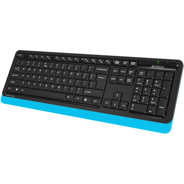 Комплект (клавиатура + мышь) A4Tech Fstyler FG1010 Black/Blue [114623] - изображение 7