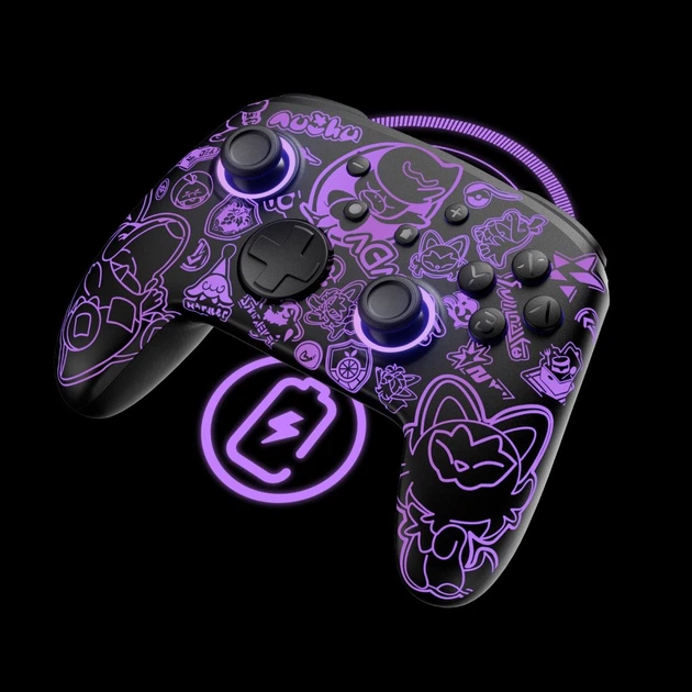 Геймпад FUNLAB Firefly Pro Wireless Switch Controller Violet [109758] - изображение 3