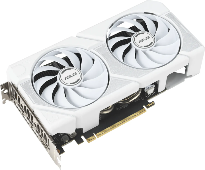 Відеокарта GeForce RTX 5060 Ti 8GB GDDR7 Asus Dual White OC (DUAL-RTX5060TI-O8G-WHITE) - Фото 1 Відеокарта GeForce RTX 5060 Ti 8GB GDDR7 Asus Dual White OC (DUAL-RTX5060TI-O8G-WHITE) - зображення 1