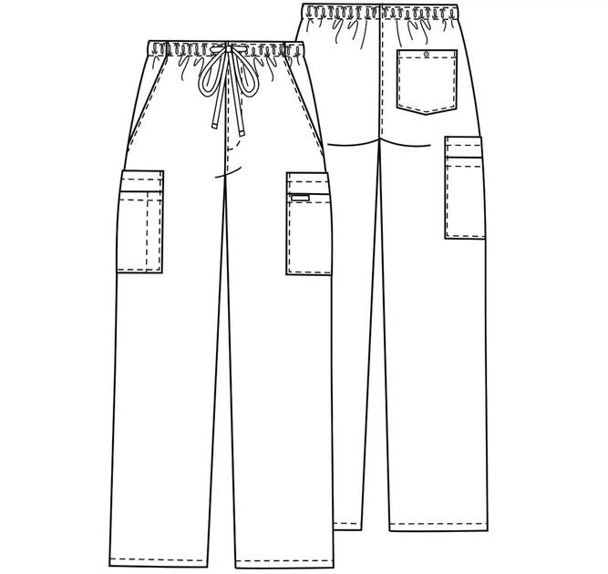 Штани Cherokee карибський синій XL WWE4243/CARW/XL - изображение 2