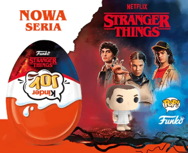 Комплект финурок Kinder Joy 10 шт Дивные Дива Funko Netflix Stranger Things по 20 г - изображение 5