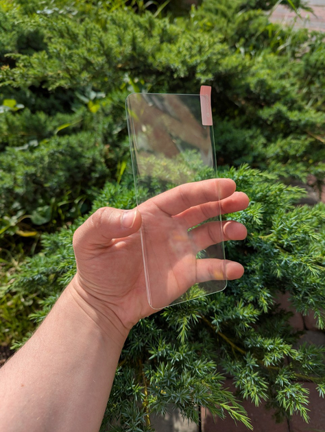 Защитное стекло UV Mocolo Oneplus 12R Nano Optics UV Liquid Tempered Glass 3D Clear - изображение 2