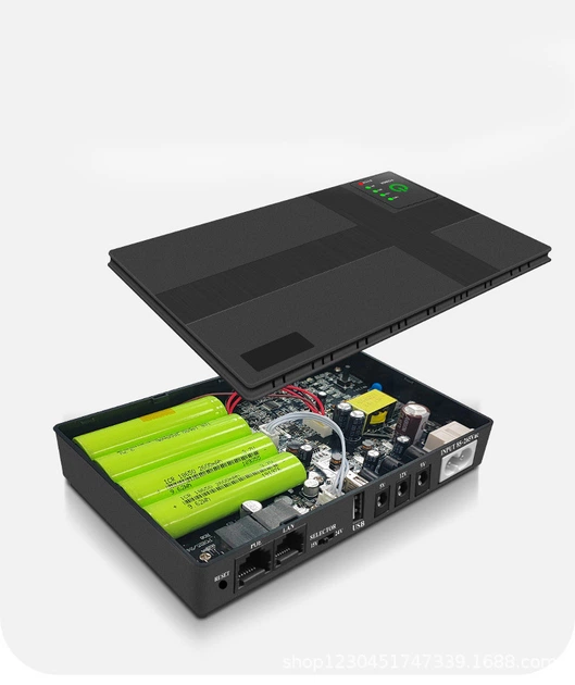 Бесперебойник для роутера ИБП UPS 5V, 9V, 12V 10400mAh Павербанк для роутера Wi-Fi интернета - изображение 7