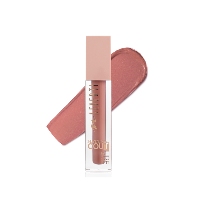 Помада для губ матова Neverti MATTE COUTURE LIQUID (NP804), 109 Nudly Song Розово-коричнева - зображення 2