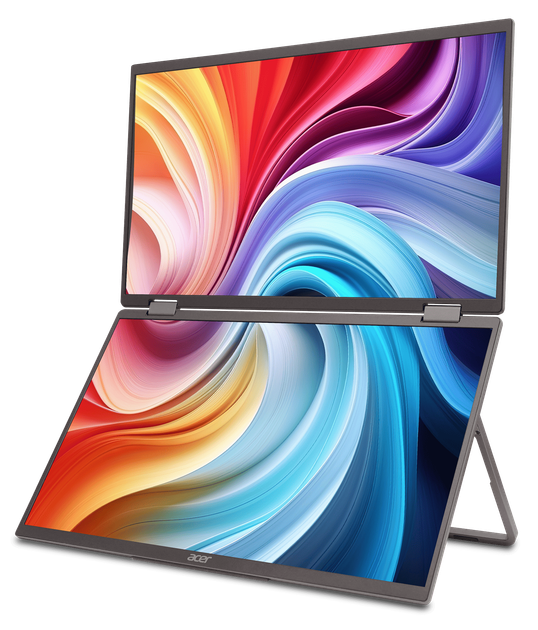 Монiтор 15.6" Dual Portable PD163QTbmiuux (UM.ZP3EE.011) Black Acer (teh0022252) - Фото 4 Монiтор 15.6" Dual Portable PD163QTbmiuux (UM.ZP3EE.011) Black Acer (teh0022252) - зображення 4