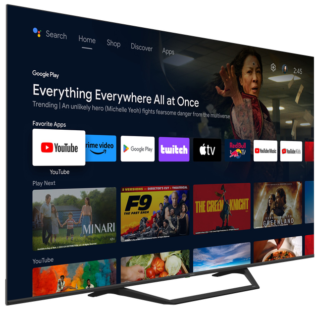 Телевізор Haier H50S80FUX 50" 4K QLED Google TV - Фото 6 Телевізор Haier H50S80FUX 50" 4K QLED Google TV - зображення 6