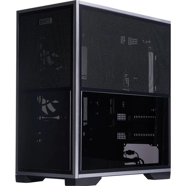 Корпус 1stPlayer IF8-BK-4FO7-14 Black (IF8-BK-4FO7-14) Без БП - зображення 7