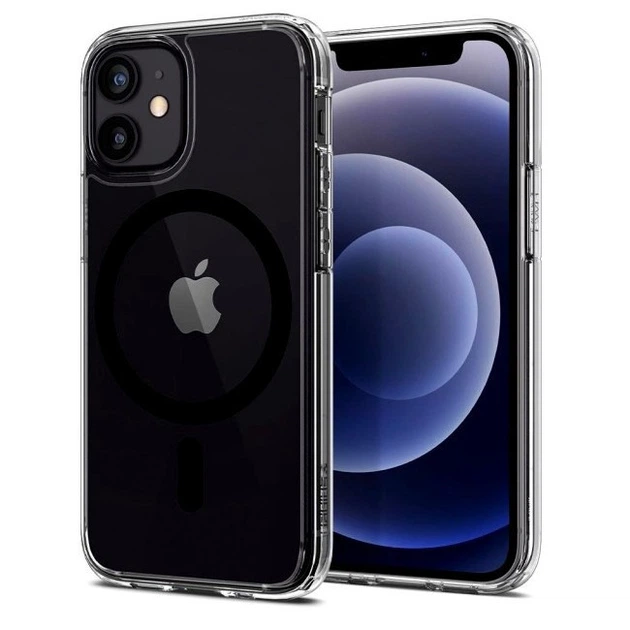 Чохол Spigen Ultra Hybrid MagSafe силікон протиударний для iPhone 13 Pro Max чорний - Фото 5 Чохол Spigen Ultra Hybrid MagSafe силікон протиударний для iPhone 13 Pro Max чорний - зображення 5