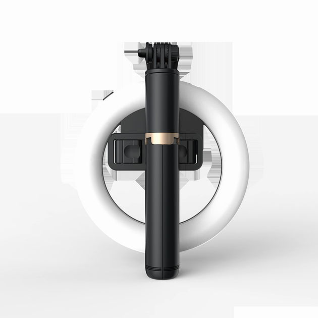 Монопод штатив для смартфонов и камер компактный легкий с LED лампой для фото и видеосъемки на улице - изображение 4