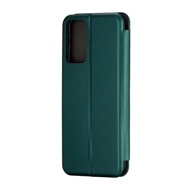 Чехол-книжка Полистирол противоударный для Redmi Note 12 S Темно-зеленый - Фото 2 Чехол-книжка Полистирол противоударный для Redmi Note 12 S Темно-зеленый - изображение 2