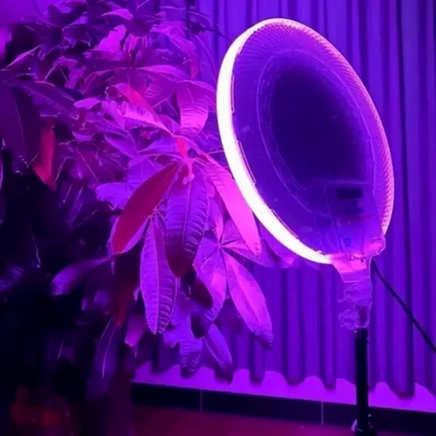 Лампа RGB LED CS-2600 круглая с дистанционным управлением для дома и мероприятий с изменением цвета и яркости - изображение 7
