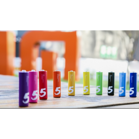 Набор батареек Xiaomi ZMI ZI5 Rainbow AA Batteries (10 шт) (NQD4000RT) - изображение 3