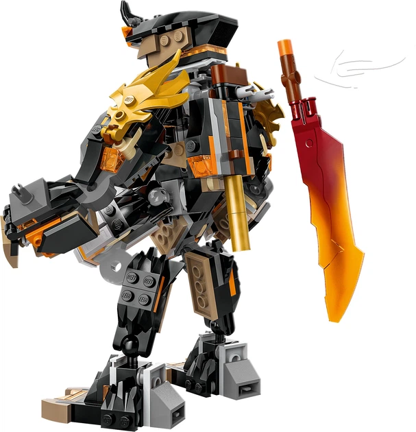 Конструктор LEGO Ninjago Робот Коула для миссии и Дракон Зейн 364