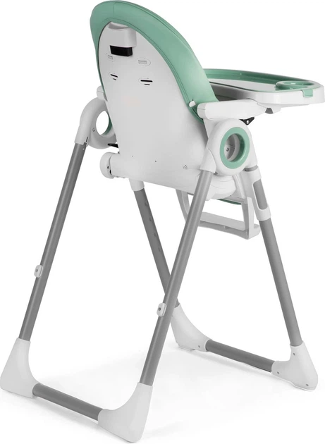 Krzesełko do karmienia Nukido Belo ze stolikiem zielone (5903890613792) - obraz 2