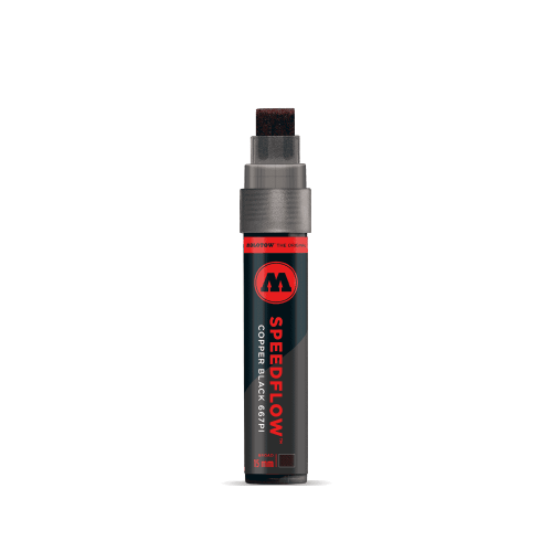 Маркер Molotow Speedflow 667Pl 15mm (Чорний) - изображение 2