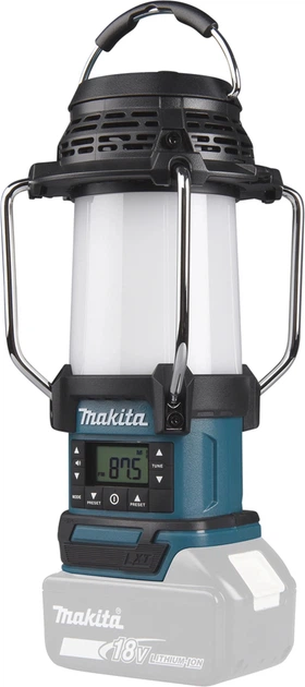 Odbiornik radiowy Makita DMR055 LXT z lampą i latarką bez akumulatora i ładowarki (0088381763479) - obraz 2