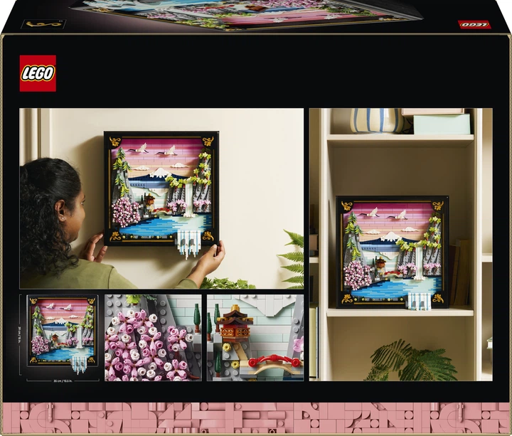 Конструктор LEGO Art Японский пейзаж с цветущей сакурой 1892