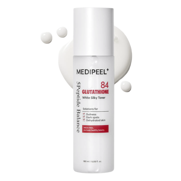 Тонер Medi Peel Bio Intense Glutathione White Silky Toner осветляющий для лица с глутатионом 180 мл - Фото 5 Тонер Medi Peel Bio Intense Glutathione White Silky Toner осветляющий для лица с глутатионом 180 мл - изображение 5