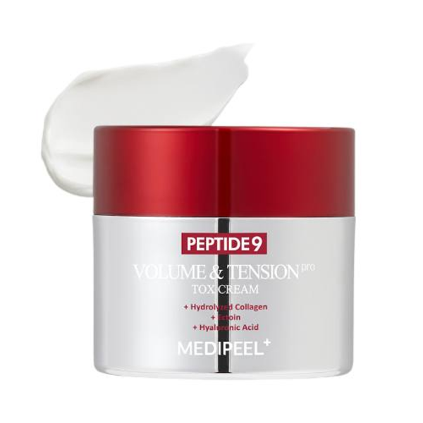 Антивіковий крем Medi Peel Peptide 9 Volume & Tension Tox Cream Pro з матриксилом від зморшок 50 мл - зображення 3