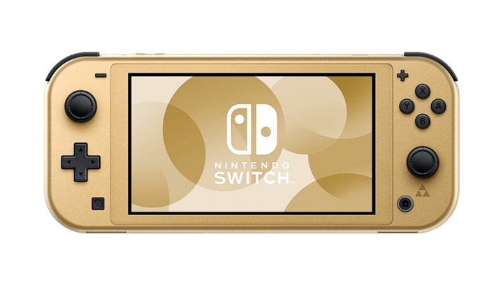 Консоль Nintendo Switch Lite Hyrule Limited Edition 32GB Gold Б/У - изображение 3