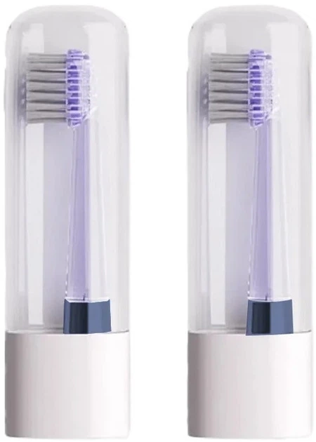 Насадки для зубної щітки Jimok J6 Soft Фіолетові - зображення 2