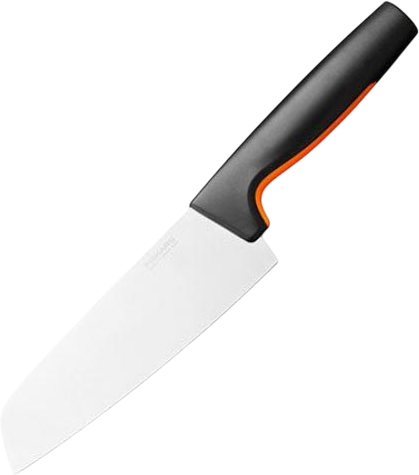 Нож Fiskars Santoku FF 16 см (1057536) - Фото 1 Нож Fiskars Santoku FF 16 см (1057536) - изображение 1