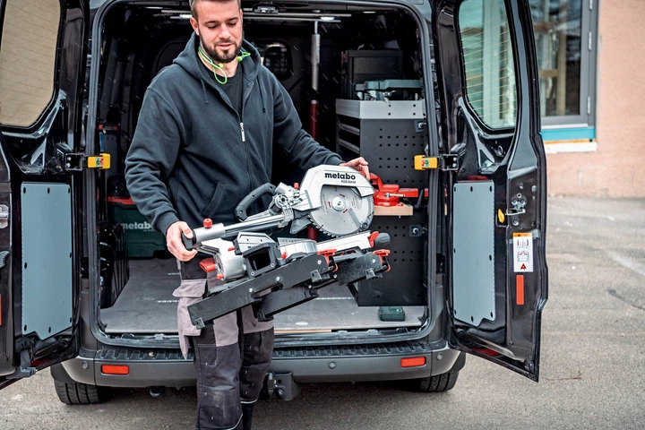Пила торцювальна KGS 254 M 1800Вт Metabo (2000003407200) - зображення 3