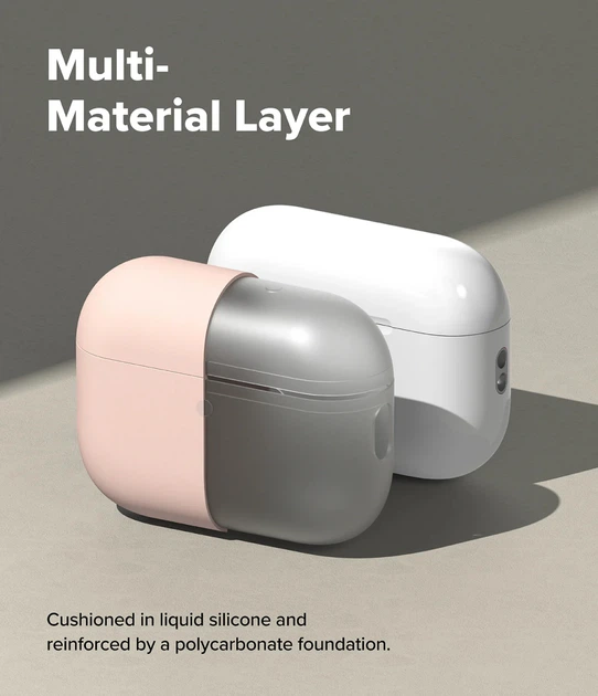 Чехол Ringke Silicone для Apple AirPods Pro 3 Pink Sand (EC119204RS) - Фото 7 Чехол Ringke Silicone для Apple AirPods Pro 3 Pink Sand (EC119204RS) - изображение 7