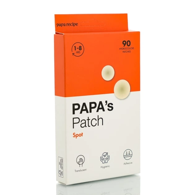 Патчи от прыщей с салициловой кислотой Papa Recipe Papa’s Patch Spot 90 шт - Фото 1 Патчи от прыщей с салициловой кислотой Papa Recipe Papa’s Patch Spot 90 шт - изображение 1