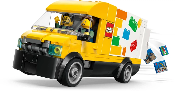 Конструктор LEGO City Фургон LEGO 276 деталей (60500) - Фото 16 Конструктор LEGO City Фургон LEGO 276 деталей (60500) - изображение 16