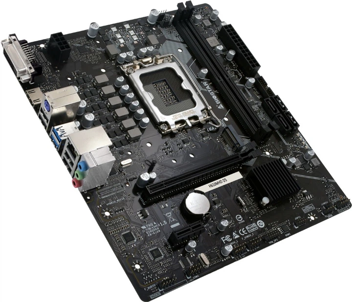 Материнська плата Biostar H610MHD D5 (s1700, Intel H610, PCI-Ex16) - зображення 2