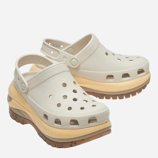 Жіночі крокси Crocs 207988-0LM 37-38 (M5/W7) Сірі (198445104237) - зображення 2