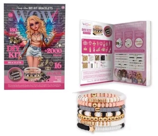 Zestaw kreatywny Kids Euroswan WOW do tworzenia bransoletek 30845549 (8435507887557) - obraz 3