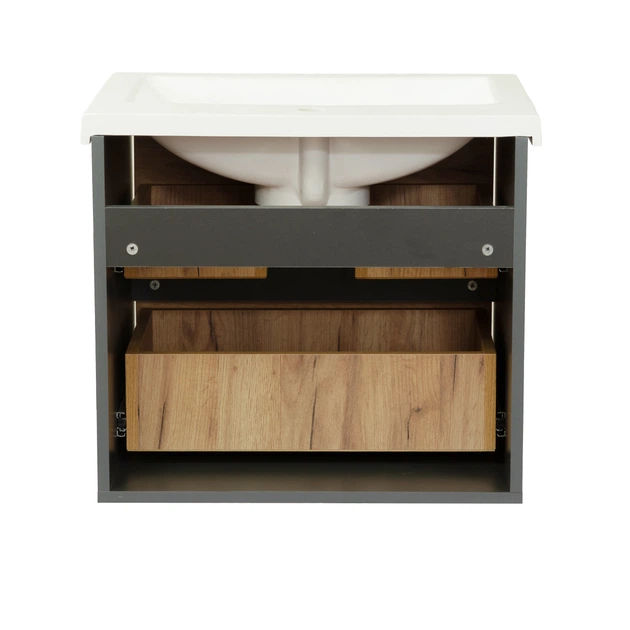 Тумба Vivia підвісна Loft Ш2 (Eko) під умивальник CERS - 60 ( А0059411 ) - зображення 5
