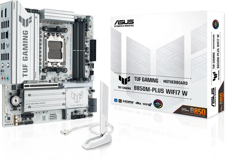 Płyta główna Asus TUF Gaming B850M-PLUS WIFI7 W (sAM5, AMD B850, PCI-Ex16) - obraz 10