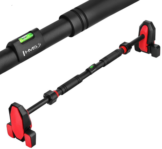 Турнік розсувний HMS DD300 з потрійною опорою 77-95 см (5908261685224) - зображення 2