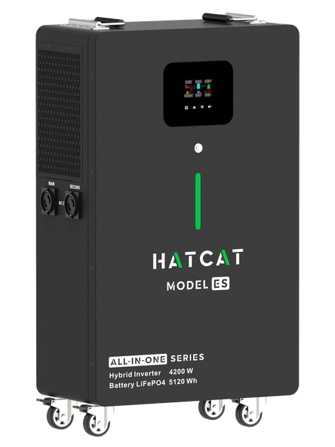 Зарядная станция HATCAT OU «Всё в одном» / 4200 Вт / 5120 Вт⋅ч / LiFePO4 (А5120) - Фото 3 Зарядная станция HATCAT OU «Всё в одном» / 4200 Вт / 5120 Вт⋅ч / LiFePO4 (А5120) - изображение 3
