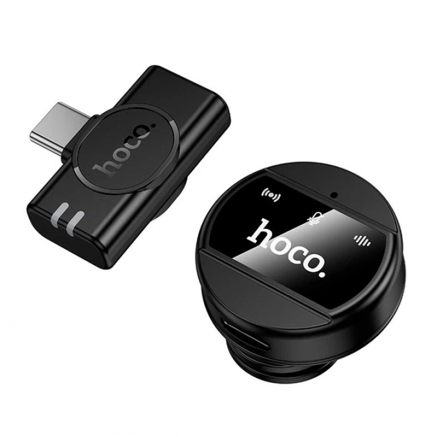 Бездротовий мікрофон петличний HOCO L21 2.4G з роз'ємом Type-C для смартфонів і планшетів ENC - Фото 3 Бездротовий мікрофон петличний HOCO L21 2.4G з роз'ємом Type-C для смартфонів і планшетів ENC - зображення 3