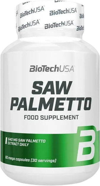 Вітамінно-мінеральний комплекс Biotech Saw Palmetto 60 капсул